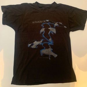 Awesome, Super Soft Vintage Flock Of Seagulls 80s Band T-Shirt